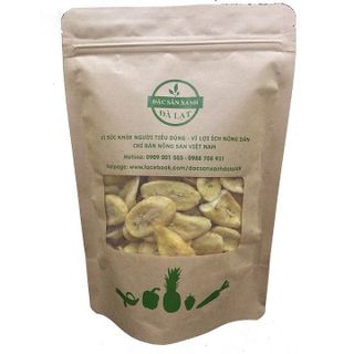 Chuối laba sấy loại ngon Đà Lạt - Túi 250gr