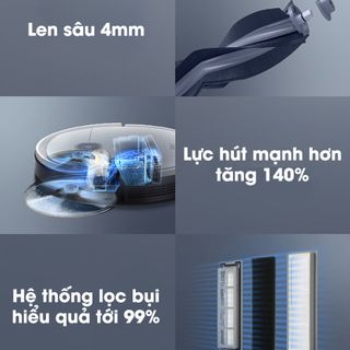 Robot hút bụi lau nhà thoog minh Ecovacs DJ65