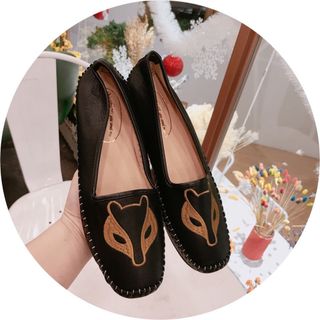 Giày bup bê mắt ho