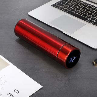 Bình Nước Giữ Nhiệt Có Đèn Led Báo Nhiệt Độ 500ml Lõi INox 304