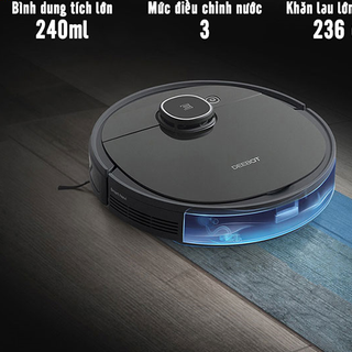Robot hút bụi lau nhà thoog minh Ecovacs T5 Hero DX96