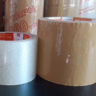 Băng keo trong/ Đục loại 10F 14kg-100Ya