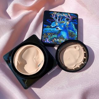 Phấn tươi Xiuse Cushion BB Cream đang HOT Trend gồm Phấn tươi - Phấn bột - Cọ trang điểm