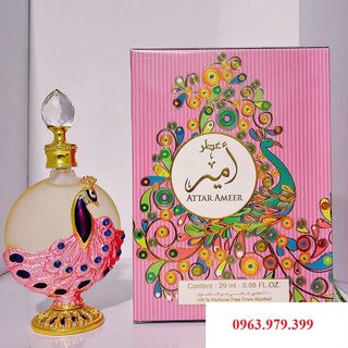 ATTAR AMEER - công hồng phượng hoàng hồng - Tinh dầu nước hoa Dubai nội địa