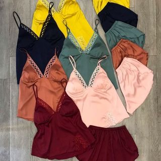 Đồ bộ đùi lụa mặc nhà cao cấp