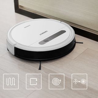 Robot hút bụi lau nhà thoog minh Ecovacs DD37