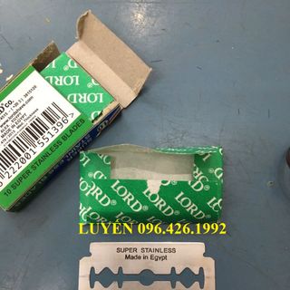 Vỉ 200 lưỡi lam Lord Classic