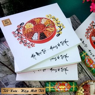 Hộp Mứt Tết Sang Trọng - Sỉ lẻ Hộp Mứt Tết 2020