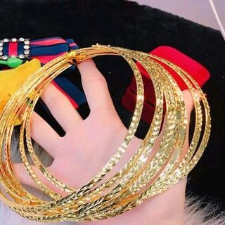 KIỀNG KIỂU MẠ VÀNG 18K