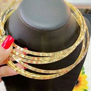 KIỀNG KIỂU MẠ VÀNG 18K