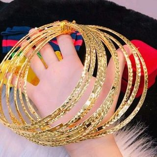 KIỀNG KIỂU MẠ VÀNG 18K
