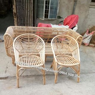 Băng dài sofa mây tổ yến - sofa nest