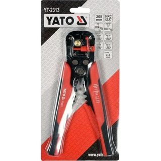 Kìm tuốt dây điện bấm đầu cos đa năng Yato YT-2313