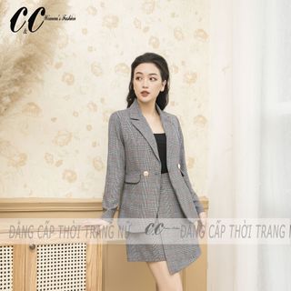 Set trang phục công sở vestchân váy
