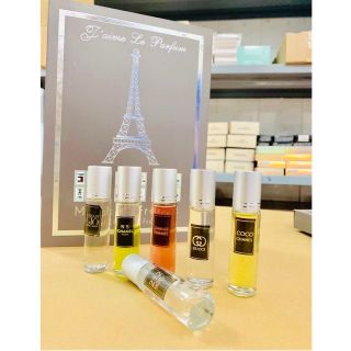 bộ 6 chai nước hoa pháp 10ml