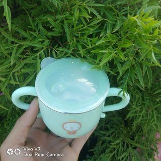 Ly inox 304 chống gỉ cho bé