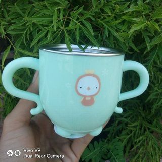 Ly inox 304 chống gỉ cho bé