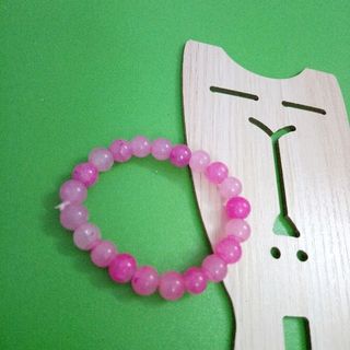 vòng đeo tay chuỗi hồng 8mm