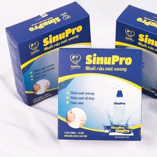 Bình rửa mũi SinuPro kèm 30 gói muối