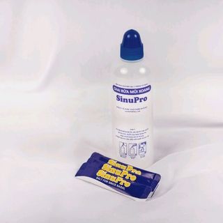 Bình rửa mũi SinuPro kèm 30 gói muối