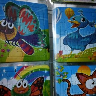 tranh ghép giấy loại dầy đủ mẫu ngon bổ rẻ 14cm x 14cm