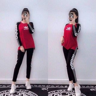 BỘ THỂ THAO NỮ QUẦN DÀI ÁO TAY DÀI