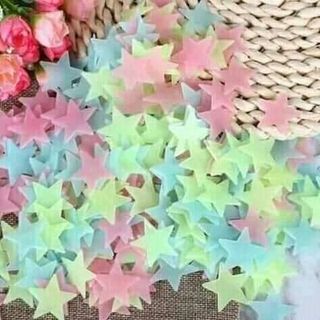combo 100 ngôi sao Dạ quang 
Giá sỉ 13k/1 gói 100 sao đủ màu kèm 100 miếng băng dính 2 mặt 
mua 5 gói Giá 60k