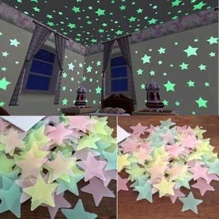 sỉ bịch 100 ngôi sao Dạ quang 
Giá sỉ 13k/1 gói 100 sao đủ màu kèm 100 miếng băng dính 2 mặt 
mua 5 gói Giá 60k
rẻ
