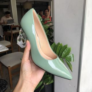 Giày nữ XNK mũi nhọn cao 7p thanh lịch