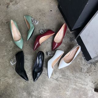 Giày nữ XNK mũi nhọn cao 7p thanh lịch