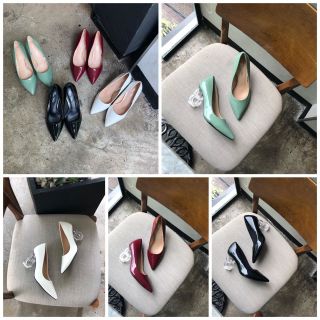 Giày nữ XNK mũi nhọn cao 7p thanh lịch