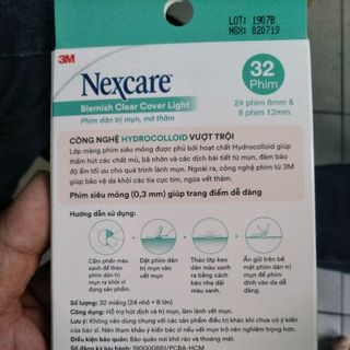 Phim dán trị mụn NexCare 3M