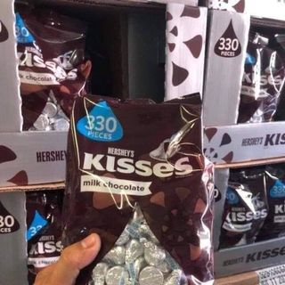 Kẹo Socola Sữa Hershey Kisses Milk 158 kg