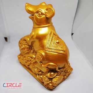 TƯỢNG ĐÁ PHONG THỦY CHUỘT ÔM TIỀN VÀNG CHO NĂM 2020