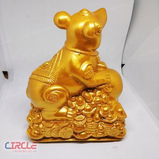 TƯỢNG ĐÁ PHONG THỦY CHUỘT ÔM TIỀN VÀNG CHO NĂM 2020