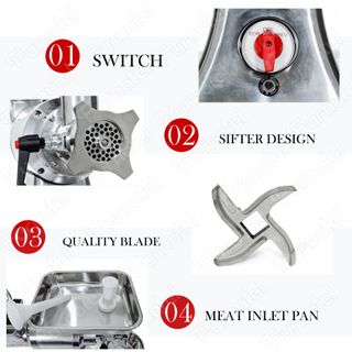 Máy xay thịt Furnotel