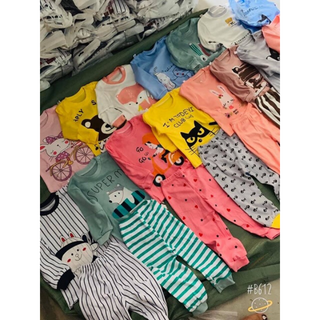 Bộ Quần Áo Trẻ Em Dài Tay Cao Cổ Thu Đông Chú Voi Con Cho Bé Trai Bé Gái - A636-937