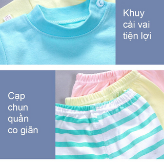 Bộ Quần Áo Trẻ Em Dài Tay Cao Cổ Thu Đông Chú Voi Con Cho Bé Trai Bé Gái - A636-937