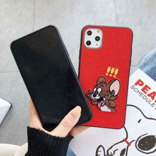 ốp lưng tết 2020 chuột mickey and tom thêu
