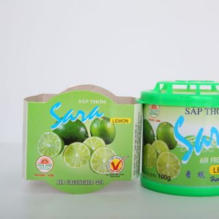 Sáp lon Sara 100g Hương Lan - Hương Chanh