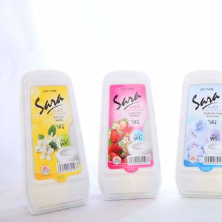 Sáp thơm toilet Sara Dâu Chanh Lài Hoa Xuân