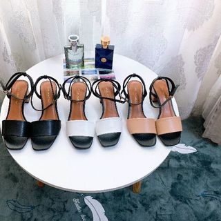Giày Sandal 5p bản to che khớp ngón chân siêu bền