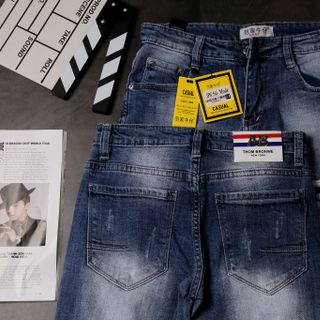 Quần Jeans Nam Teen Màu Xanh giá sỉ