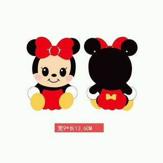 Bao lì xì 3chiều nhân vật chuột và siêu anh hùng 1set 5bao