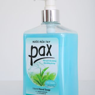 Nước rửa tay Pax 600ml - Trà Xanh - Dưa Hấu - Dâu - Đào Cam