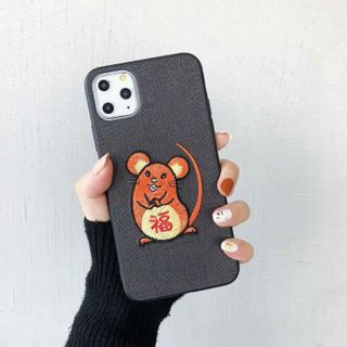ốp lưng chuột phát tài thêu