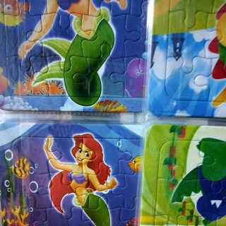 tranh ghép giấy loại dầy nhiều mẫu mã đẹp kích thước 14cm x 14cm