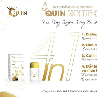 Viên uống đẹp dáng đẹp da Quin White
