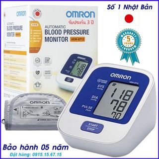 MÁY ĐO HUYẾT ÁP BẮP TAY TỰ ĐỘNG OMRON 8712