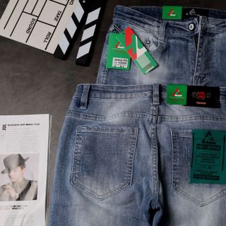 Quần Jeans Nam Teen Rách Phong Cách Trẻ giá sỉ